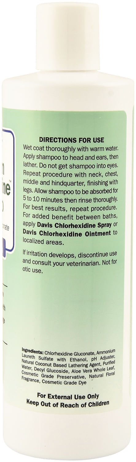 davis chlorhexidine shampoo