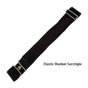Horse Blanket Snap Leg Straps w/elastic