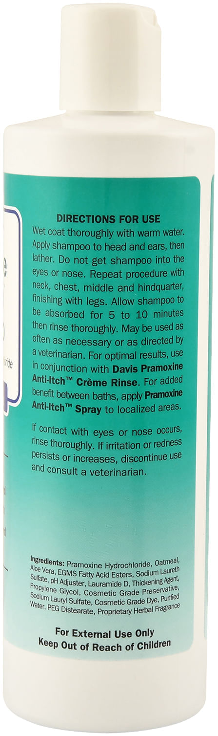 Davis Pramoxine Anti-itch Shampoo - Jeffers