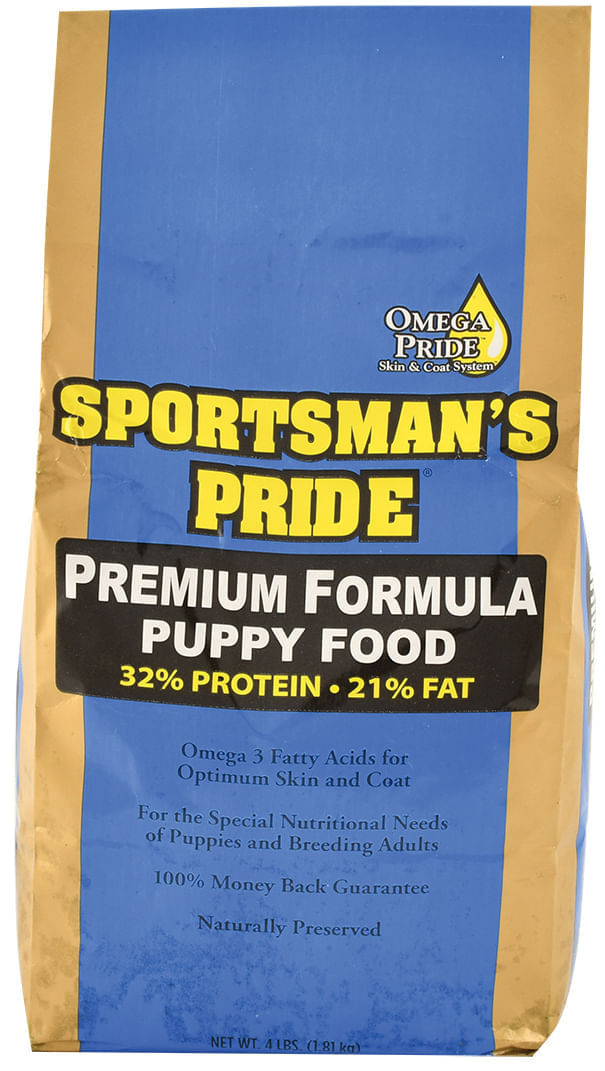 Sportsman pride 2025 puppy food reviews