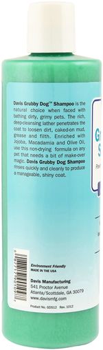 Davis grubby shop dog shampoo