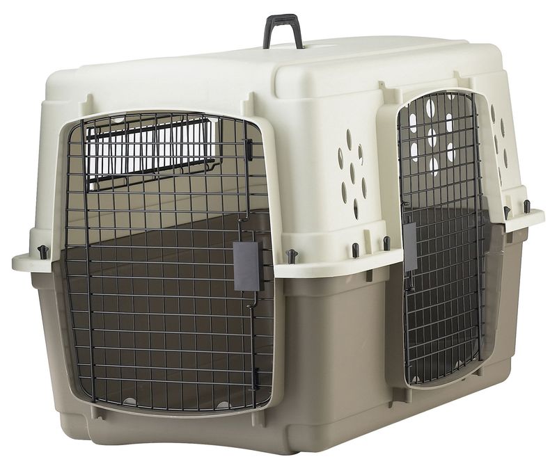 2 dog hotsell dog crate