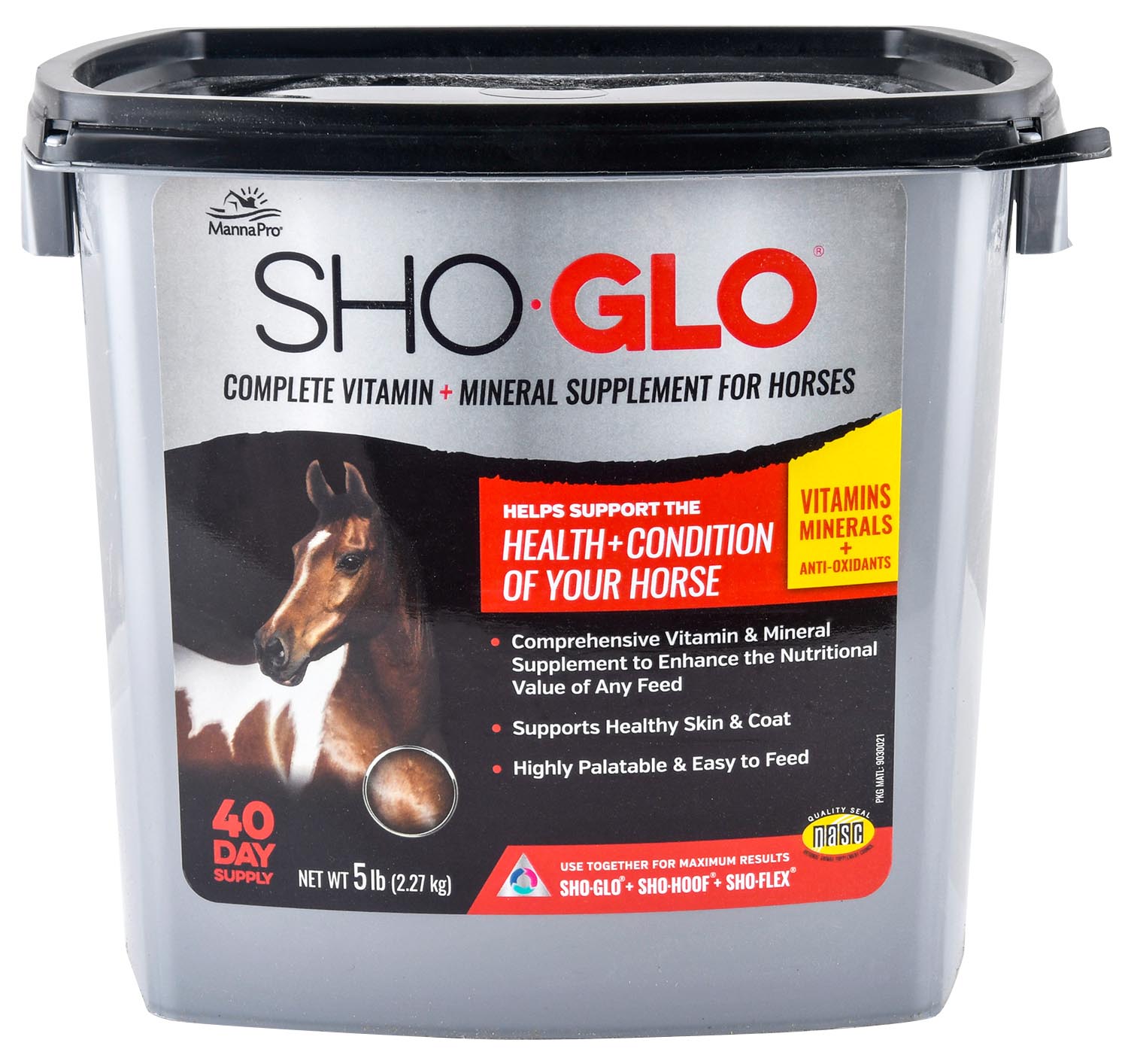 ShoGlo Vitamin and Mineral Supplement for Horses Jeffers
