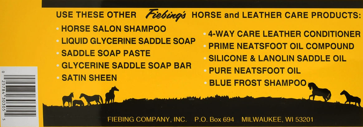 Fiebing's Liquid Saddle Soap Polish - Jeffers