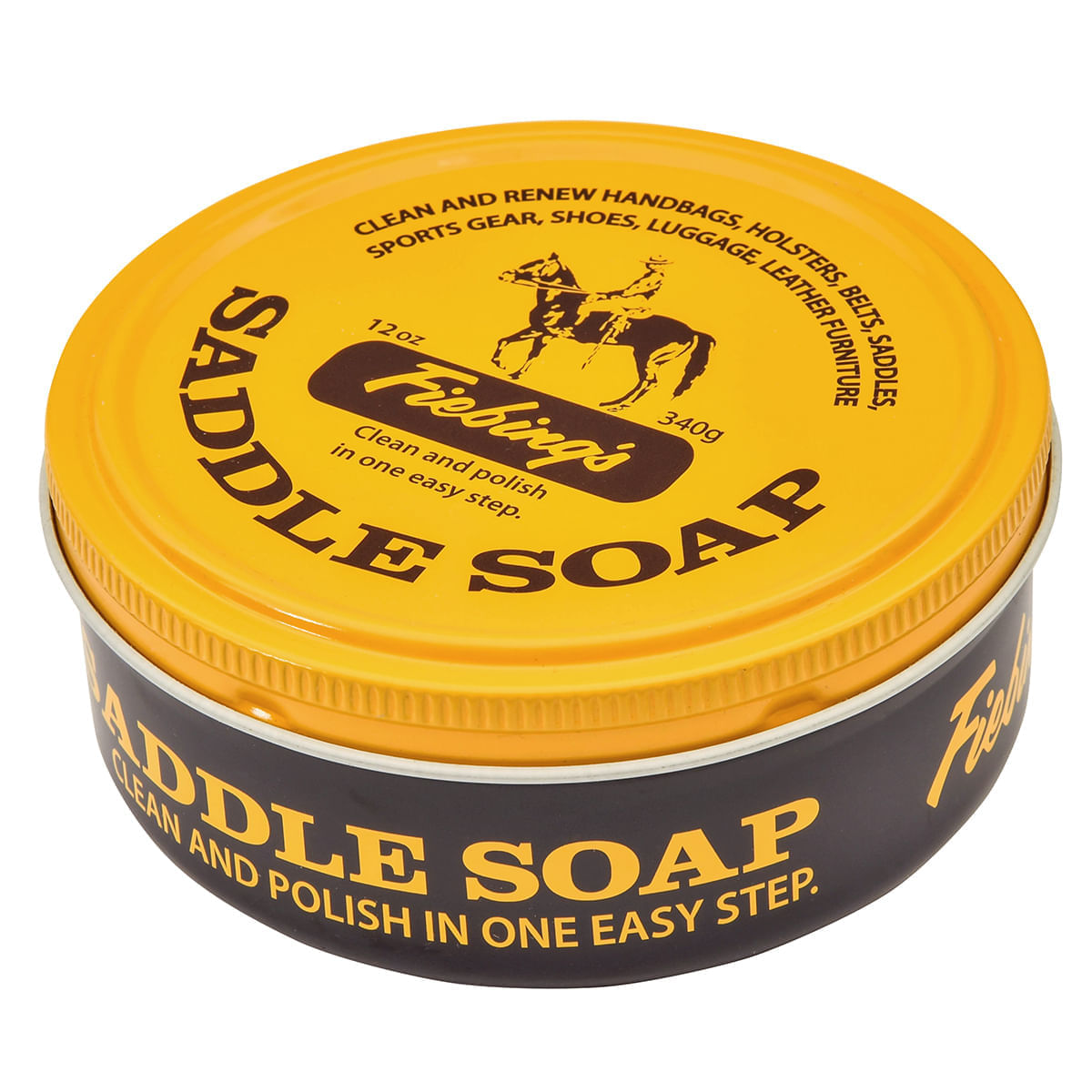 Fiebing's Saddle Soap Leather Cleaner, Conditioner (3.5 oz)