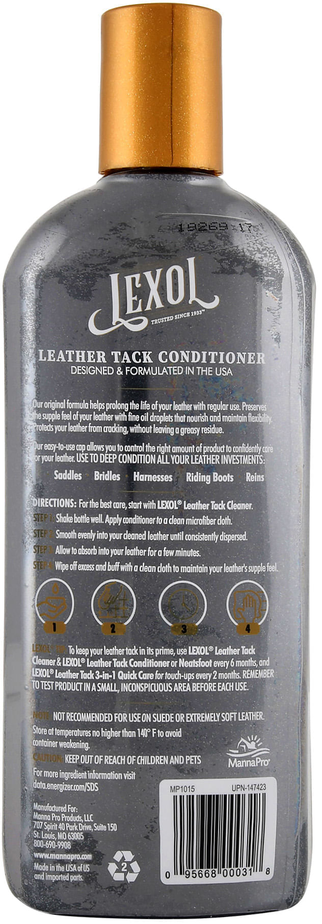 Lexol - Leather Conditioner - 8 oz