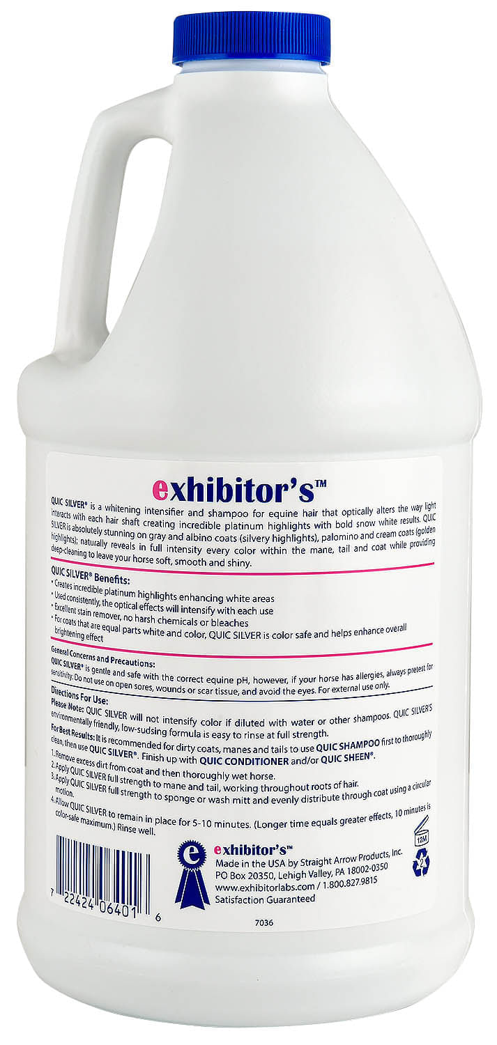 Exhibitor's™ QuicSilver® Color Intensifying Horse Shampoo Jeffers