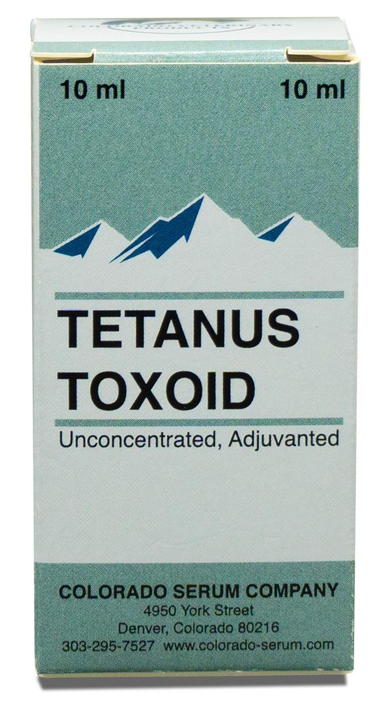 Colorado Serum Tetanus Toxoid Unconcentrated Jeffers   438490 800 Auto