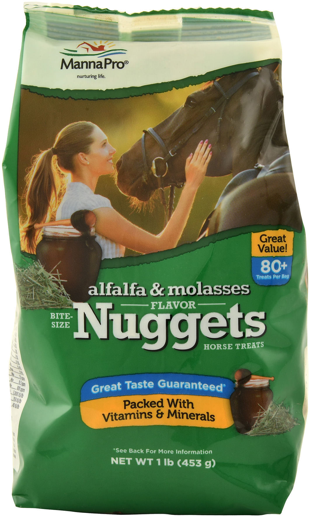 Manna Pro Alfalfa & Molasses Bite-Sizes Nuggets - Jeffers