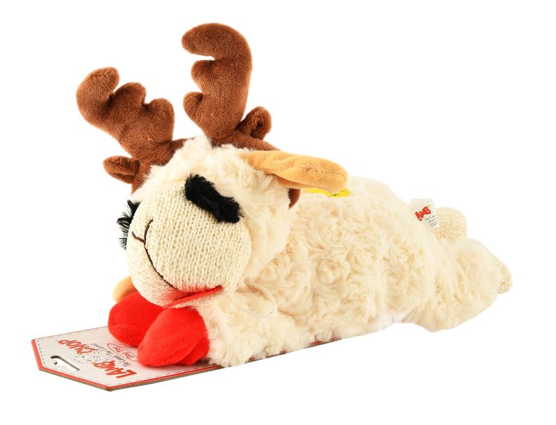 Holiday Lamb Chop Dog Toy Jeffers
