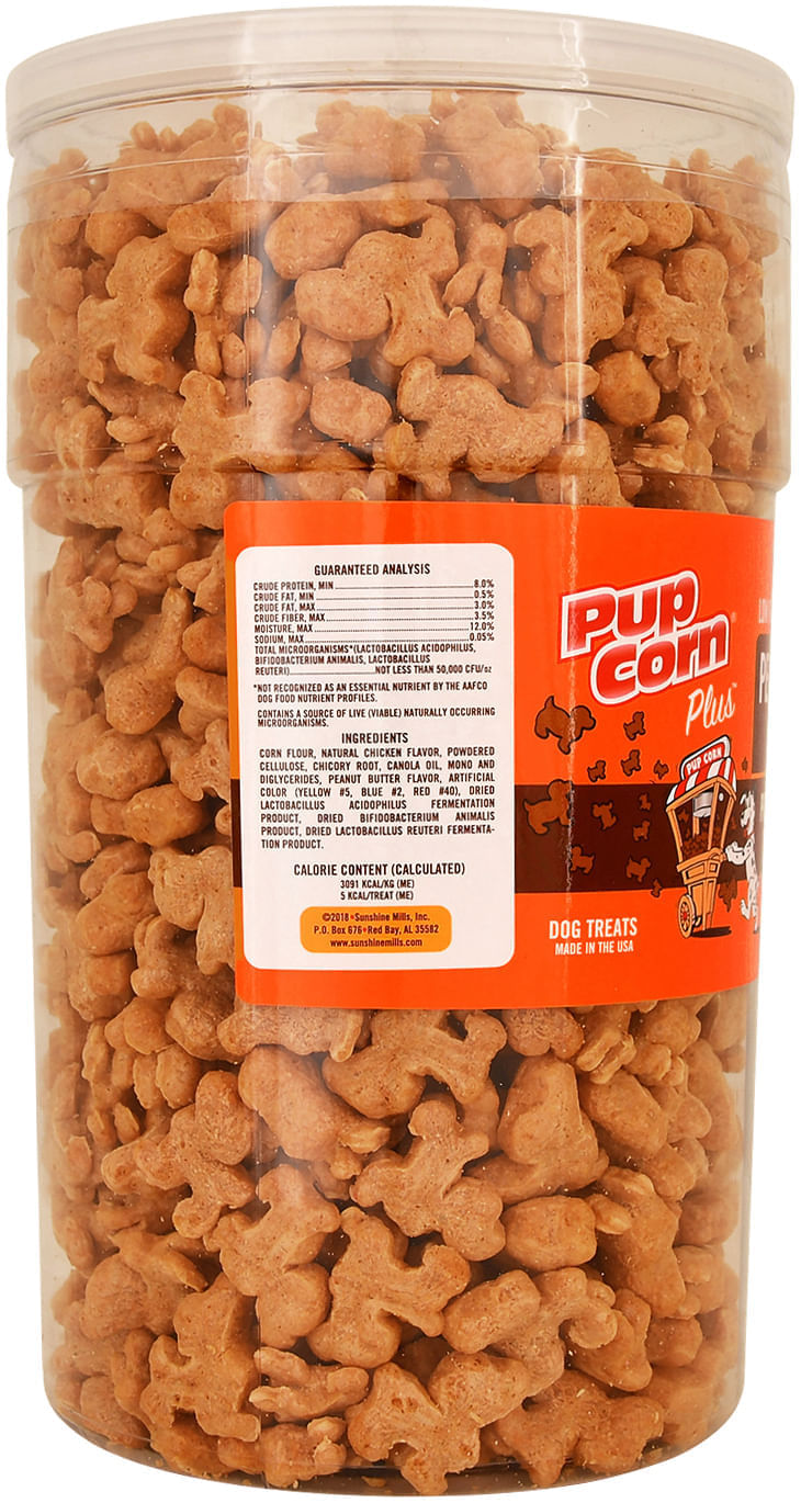 Pup corn peanut butter hot sale flavored