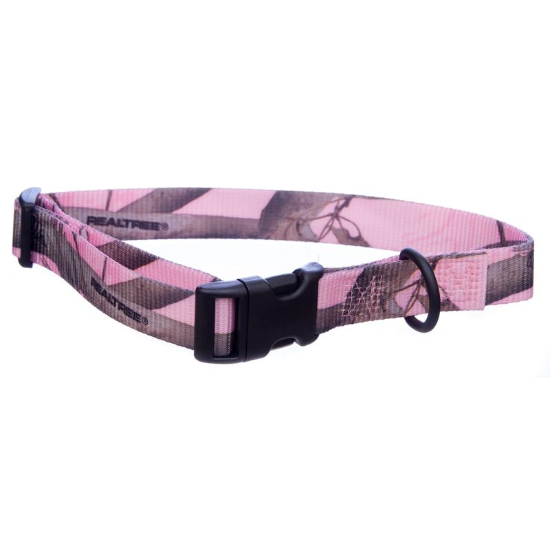 Scott Pet Pink Realtree AP Camo Dog Collars Jeffers