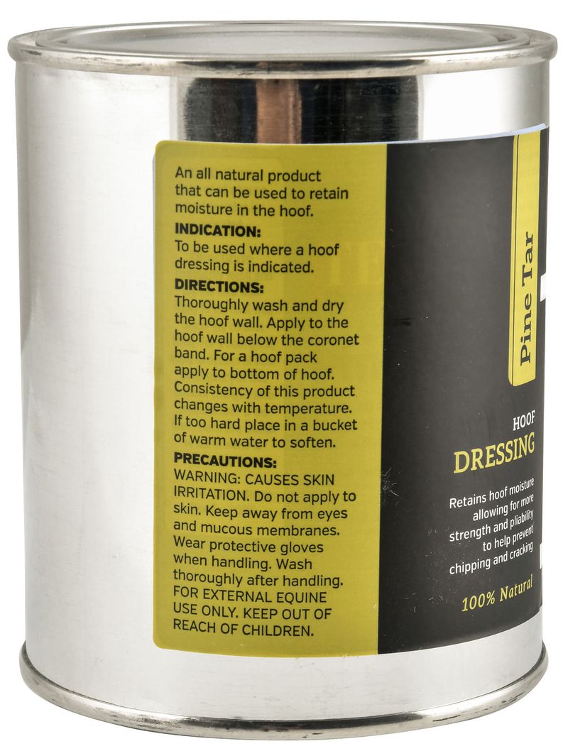 Pine Tar Hoof Dressing for Horses from Tenda Jeffers