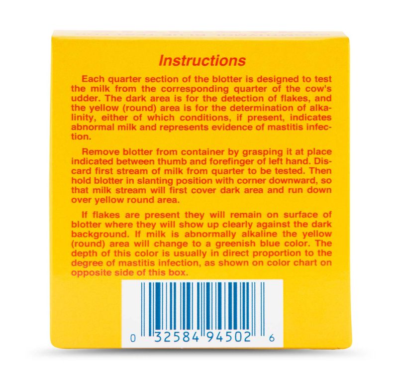 Dr Naylor® Mastitis Indicators, box of 30 Jeffers