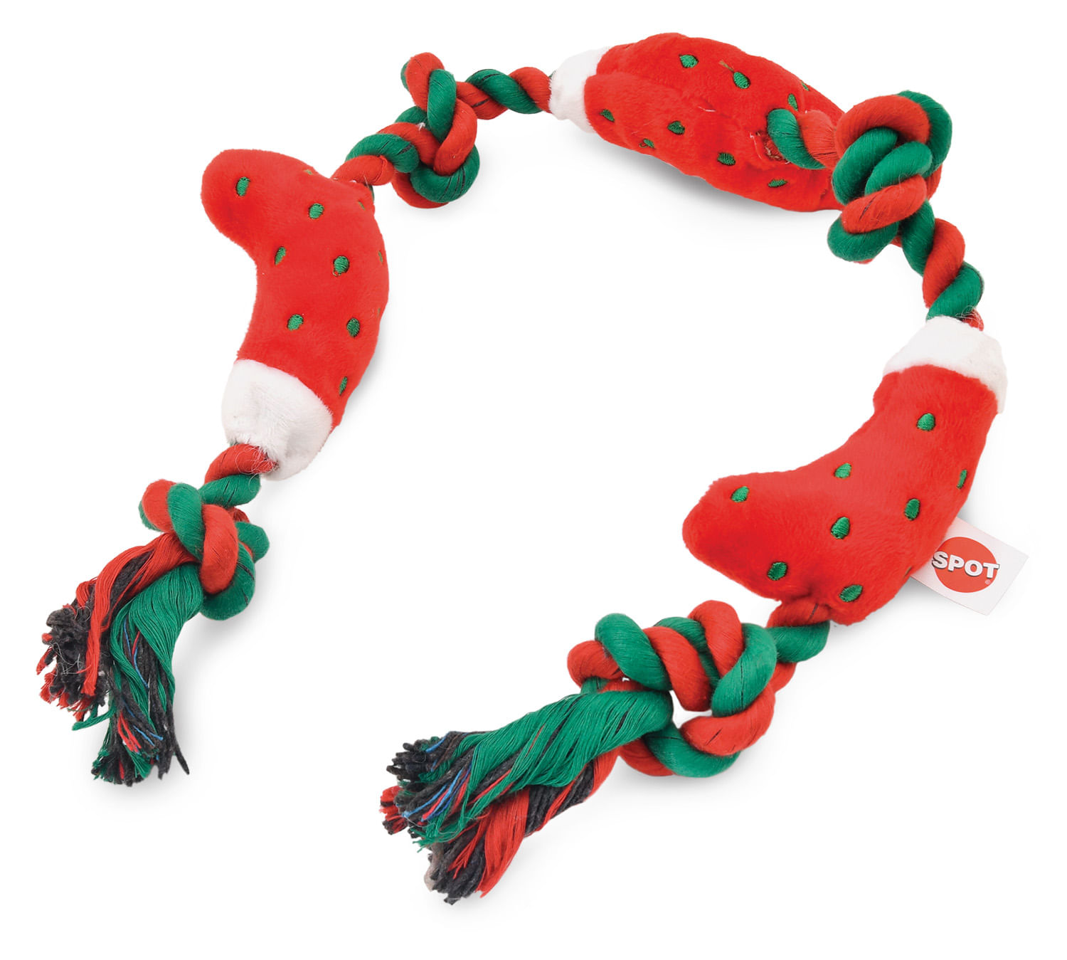 christmas dog rope toys