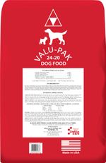 Valu pak dog food black clearance bag