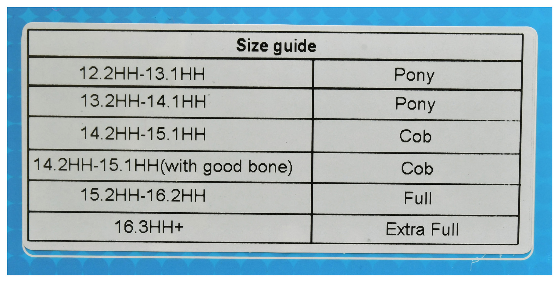 ARMA Overreach Boots Size Guide Measurement Chart