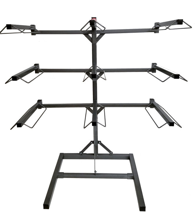 9 Arm Horseman Free Standing Saddle Rack Jeffers