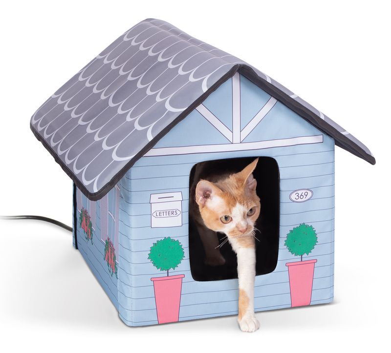 Outdoor thermo best sale kitty house