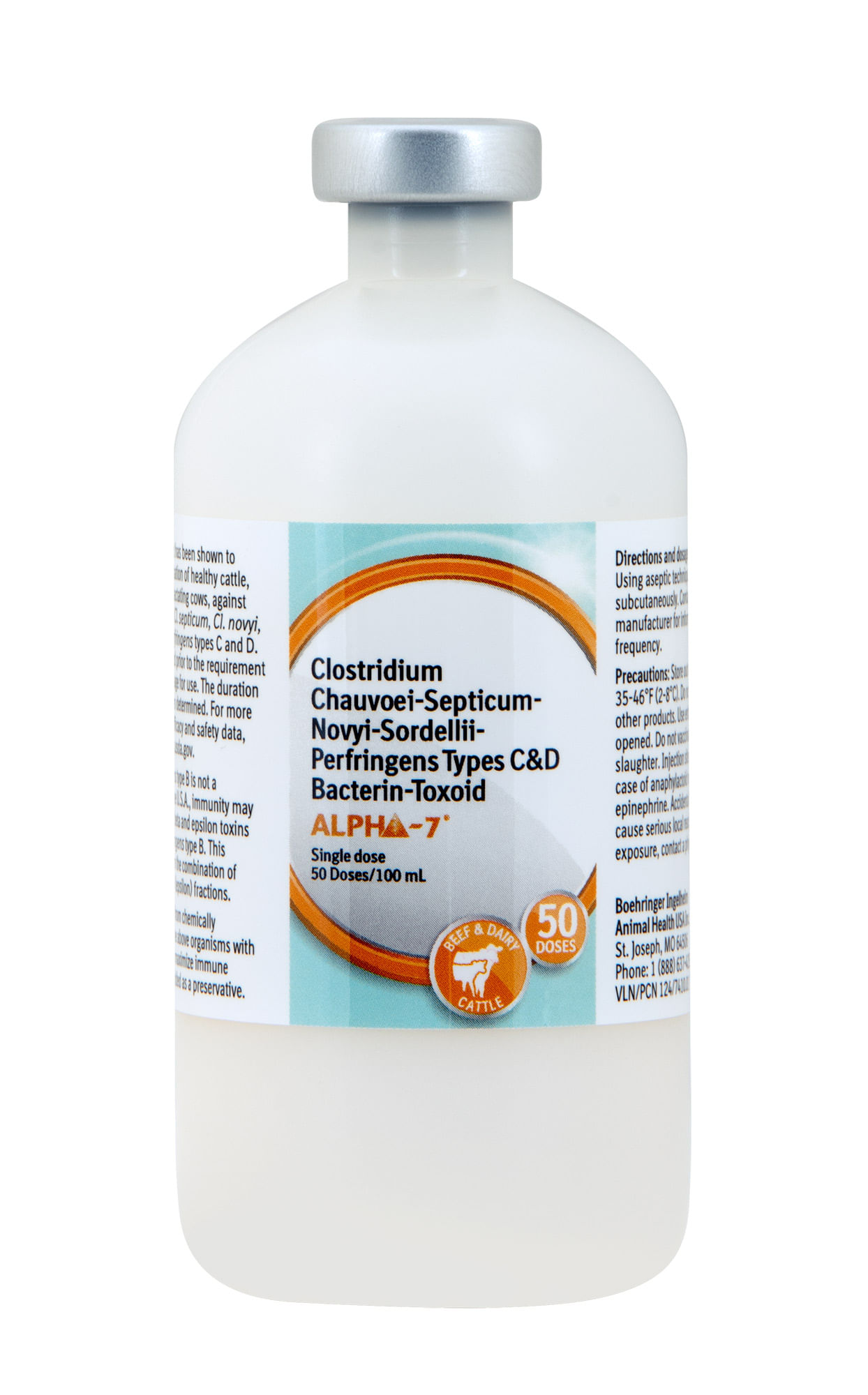 Alpha7 Blackleg Cattle Vaccine Jeffers