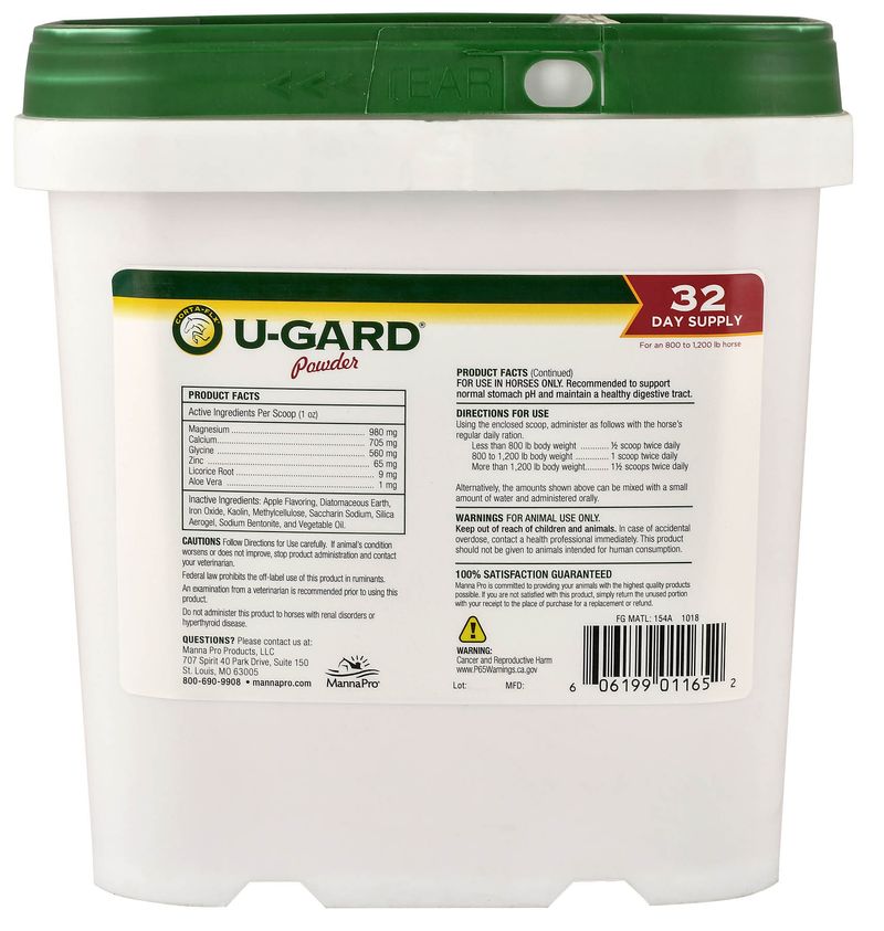 UGard™ Horse Ulcer Supplement Powder Jeffers
