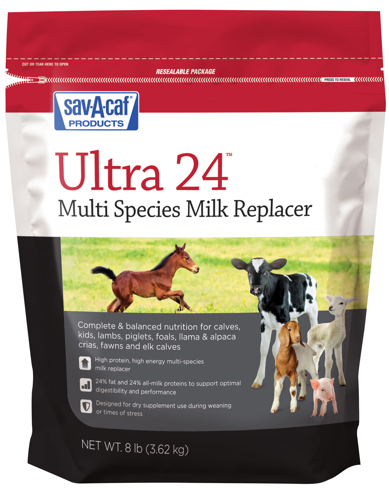 Ultra 24 Multi-Species Milk Replacer - Jeffers