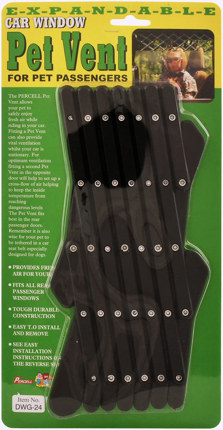 Pet Car Window Vent to Prevent Dogs from Hanging Out the Window Jeffers