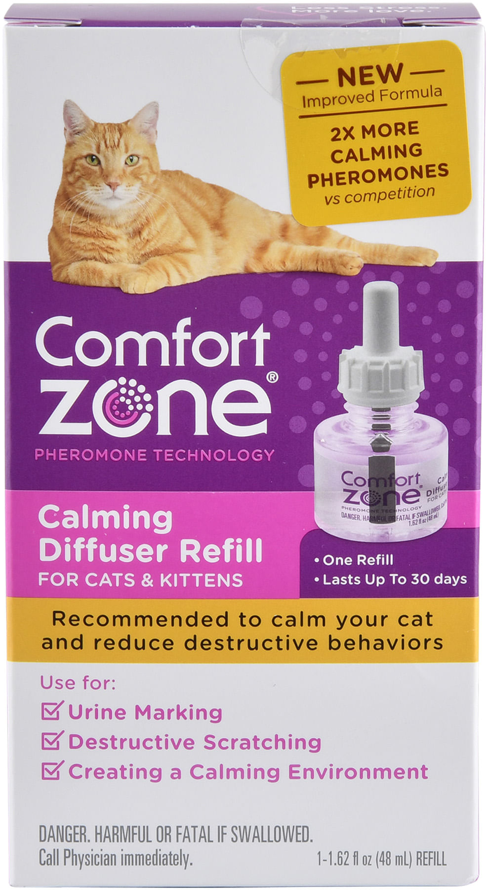 Comfort Zone with Feliway Feline PlugIn Jeffers