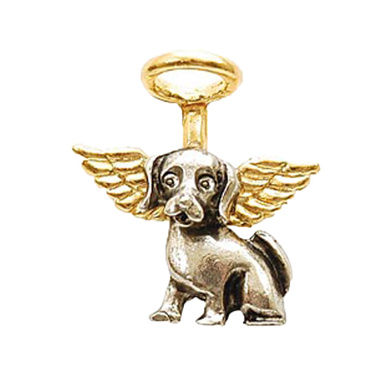 My Angel Pewter Pet Pins with Gold Electroplated Halos and Wings Jeffers