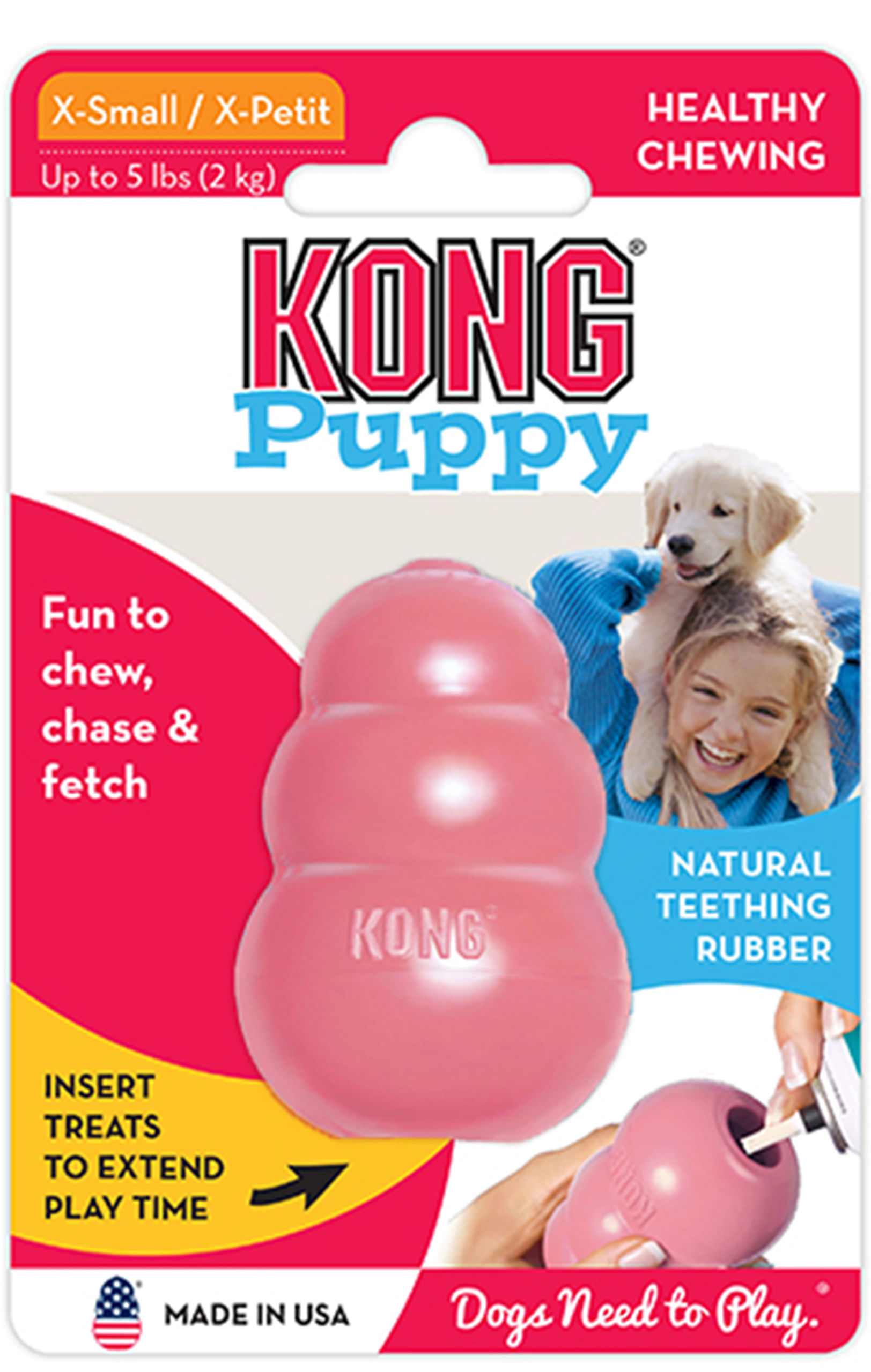 Puppy KONG® Teething Dog Toy - Jeffers