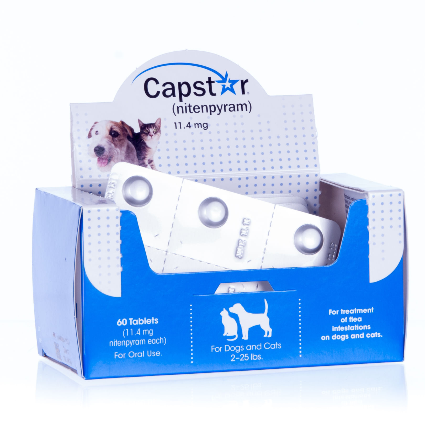 Capstar Oral Flea Treatment for Dogs and Cats Jeffers