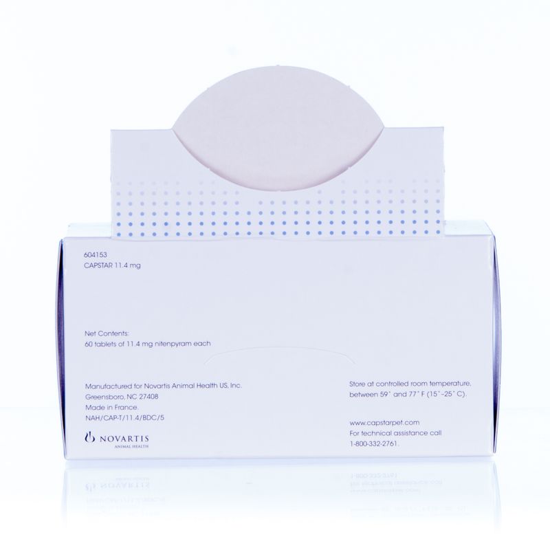 Capstar Oral Flea Treatment for Dogs and Cats Jeffers