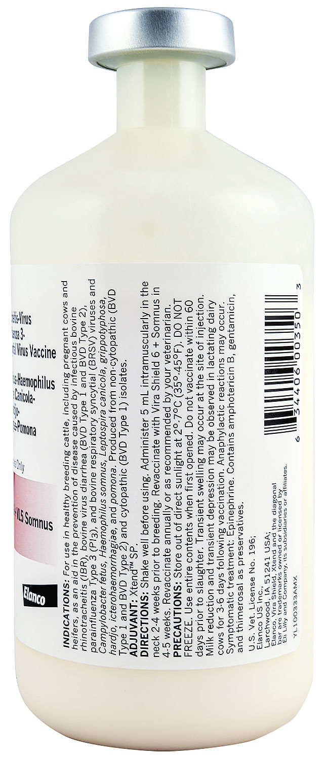 Vira Shield® 6+VL5 Somnus Vaccine for Cattle - Jeffers