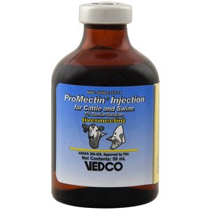 Injectable Ivermectin Cattle & Swine Dewormer