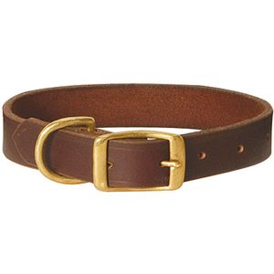 Jeffers Flat Leather Collars