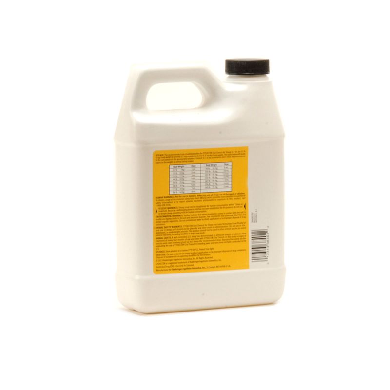 Cydectin 0.1% Oral Drench For Sheep 2.5ltr POM-VPS - D&H Direct