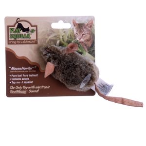 Play-N-Squeak Mouse Hunter Cat Toy