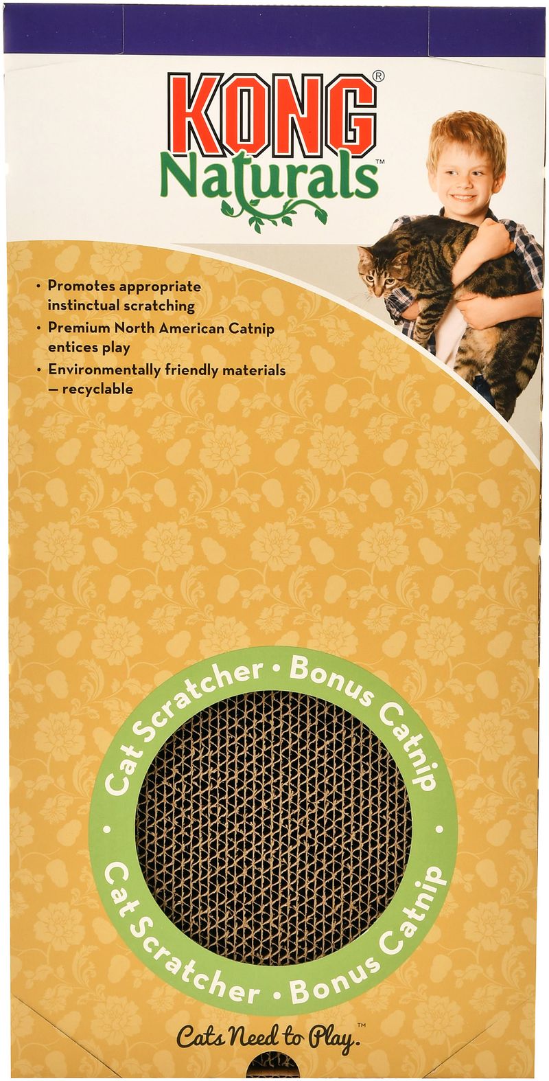 Kong naturals 2024 cat scratcher