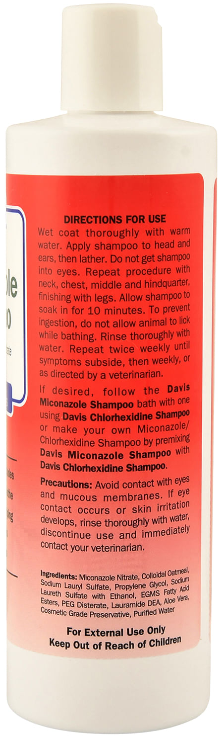 Davis Miconazole Pet Shampoo for Fungal Conditions - Jeffers