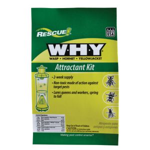 W-H-Y Traps (& Refills) for Wasps, Hornets, and Yellowjackets