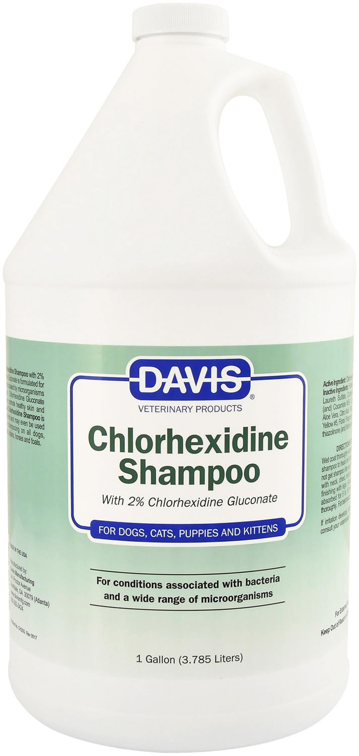 Davis Chlorhexidine Pet Shampoo for Skin Conditions on Dogs & Cats