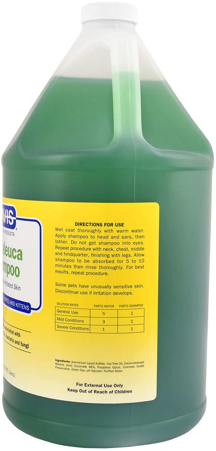 Davis Melaleuca Cat & Dog Shampoo for Dry Skin and Itch Relief Jeffers