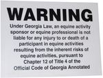 State-Equine-Liability-Signs
