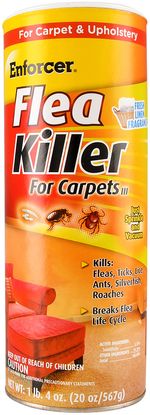 Enforcer-Flea-Killer-Carpet-Powder-20-oz--Island-Rain-