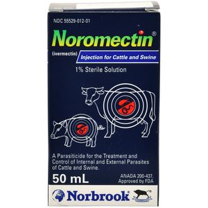 Noromectin Injectable Cattle & Swine Wormer (1% Ivermectin)