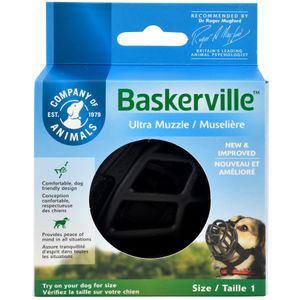 Baskerville Ultra Dog Muzzle, Black