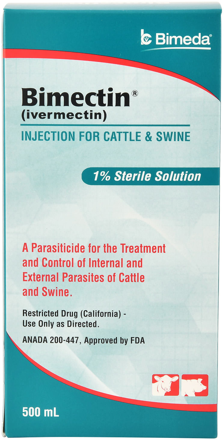 Bimectin Injectable Cattle & Swine Wormer Jeffers