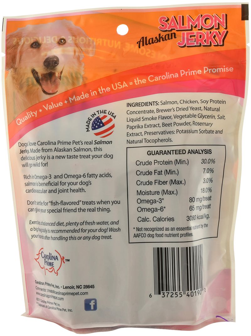 Carolina Prime Salmon Jerky Jeffers