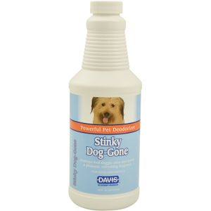Davis Stinky Dog-Gone (Powerful Pet Deodorizer) Spray, 16 oz with Sprayer