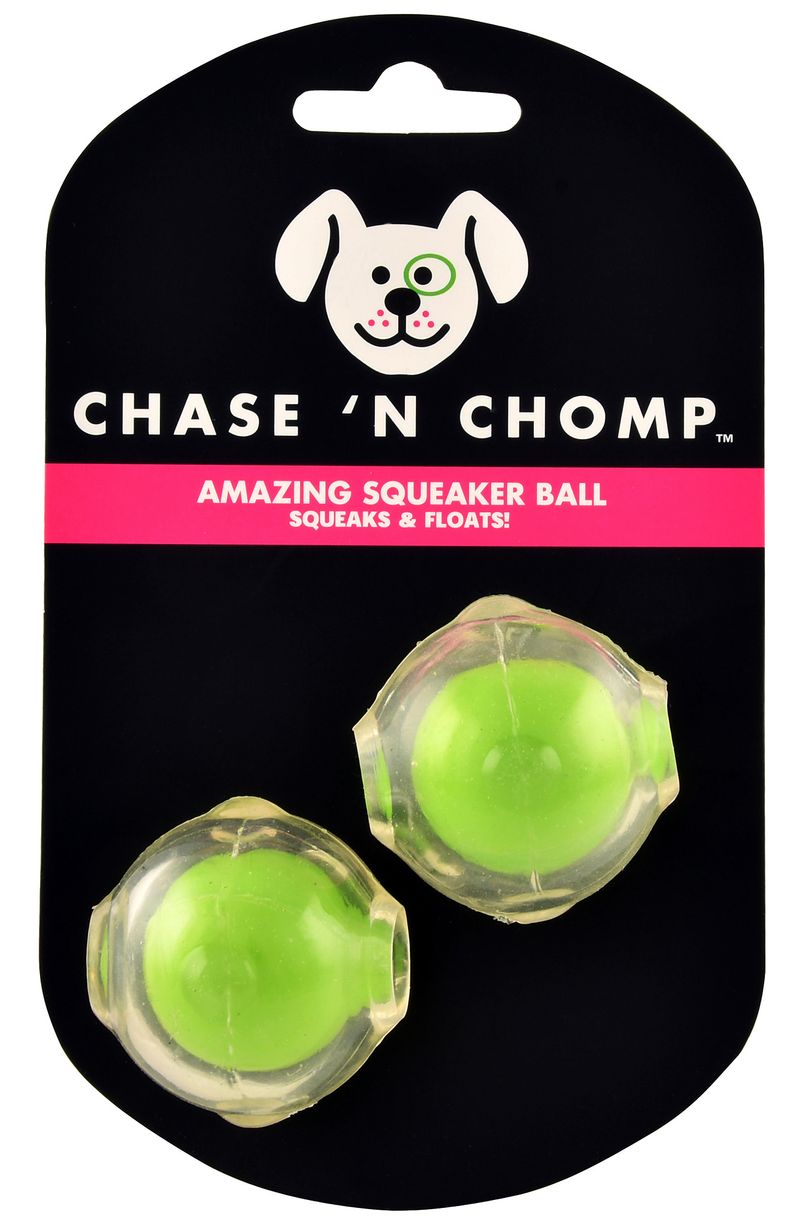 Chase and chomp outlet dog ball